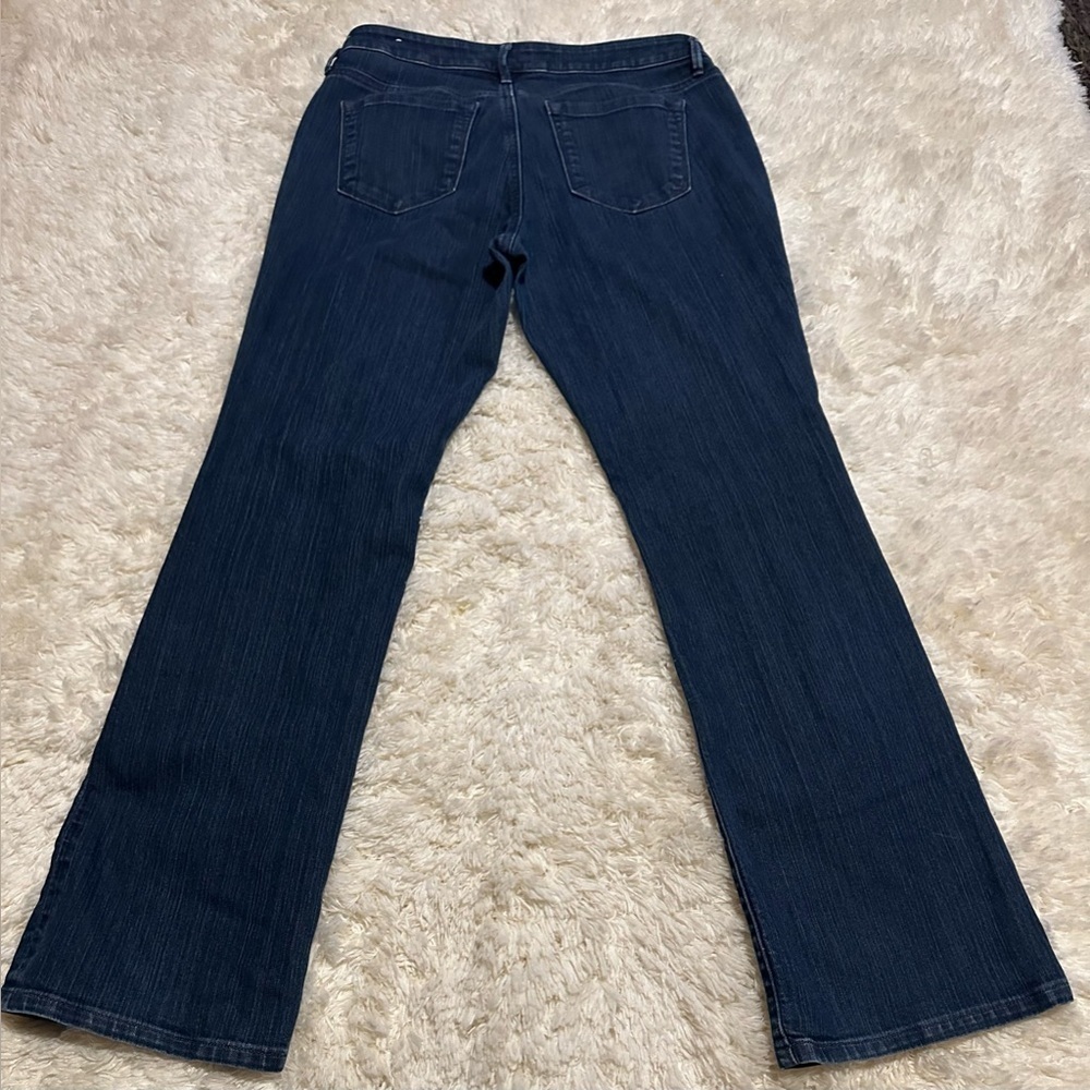 LOFT Women's Size 10x31.5 Original Bootcut Denim Blue Jeans EUC - Picture 7 of 9